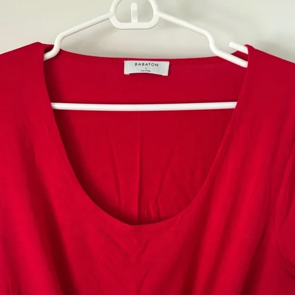 Babaton Scarlet Long Sleeve Tie-Front Top - Picture 3 of 4